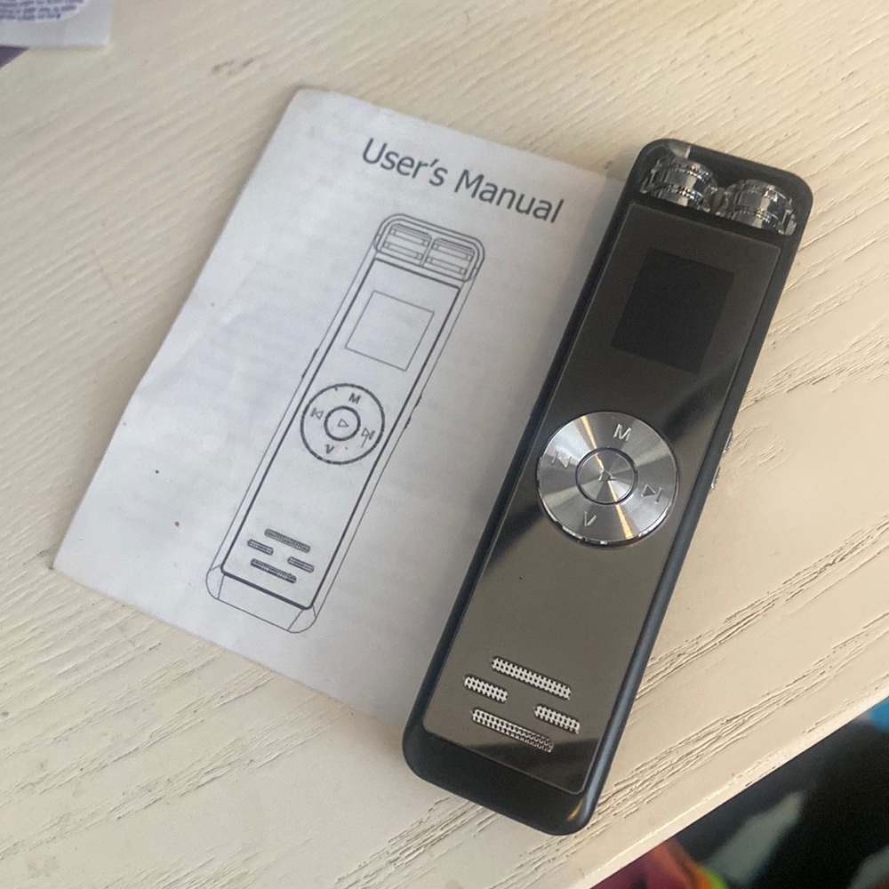 32GB Digital Voice Recorder, ADOKEY Audio Sound Recorder Portable MP3 Recorder